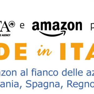 il logo del progetto per la promozione del made in Italy su amazon