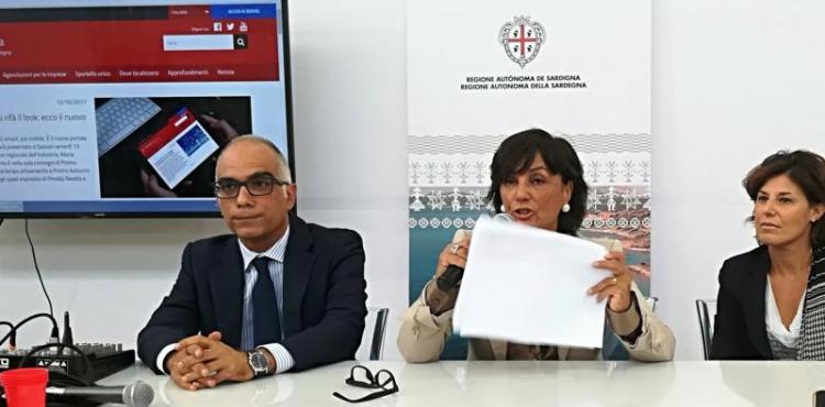 Simone Atzeni, Maria Grazia Piras e Delfina Spiga