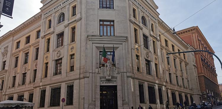 La sede centrale dell'Istat a Roma nuova classificazione Ateco