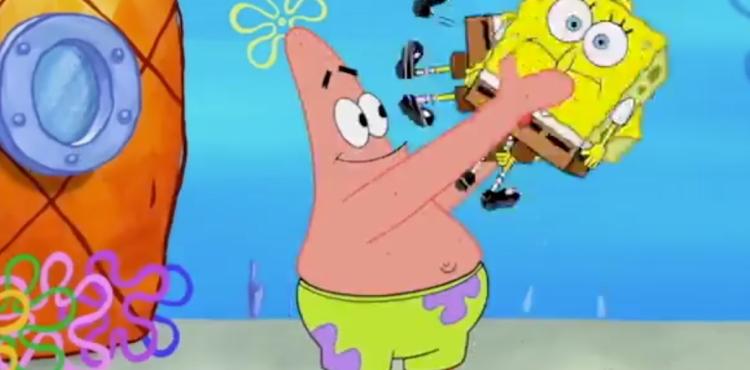 spongebob per il manifesto della generazione blu spongebob per il manifesto della generazione blu