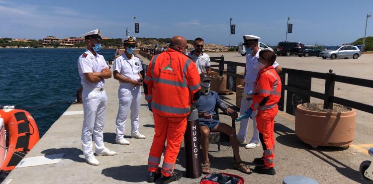 un turista salvato un turista salvato
