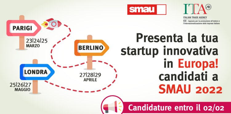 Smau, le tappe estere 2022 Smau, le tappe estere 2022