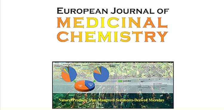 La copertina dell'European Journal of Medicinal Chemistry
