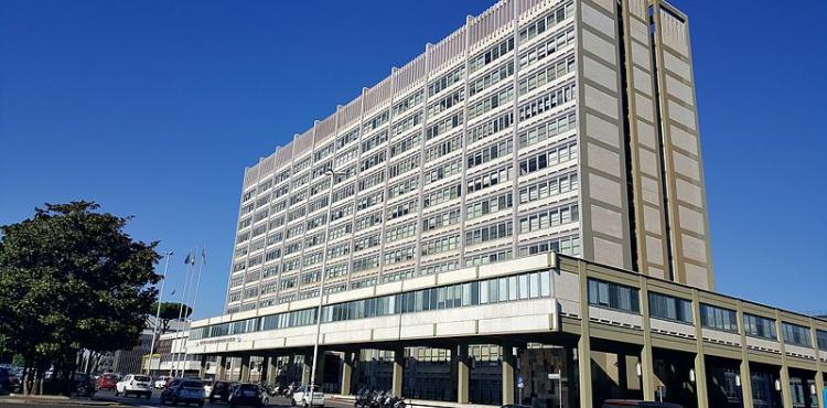 La sede dell'Inps a Roma La sede dell'Inps a Roma