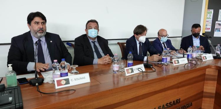 un momento dell'incontro di Sassari un momento dell'incontro di Sassari
