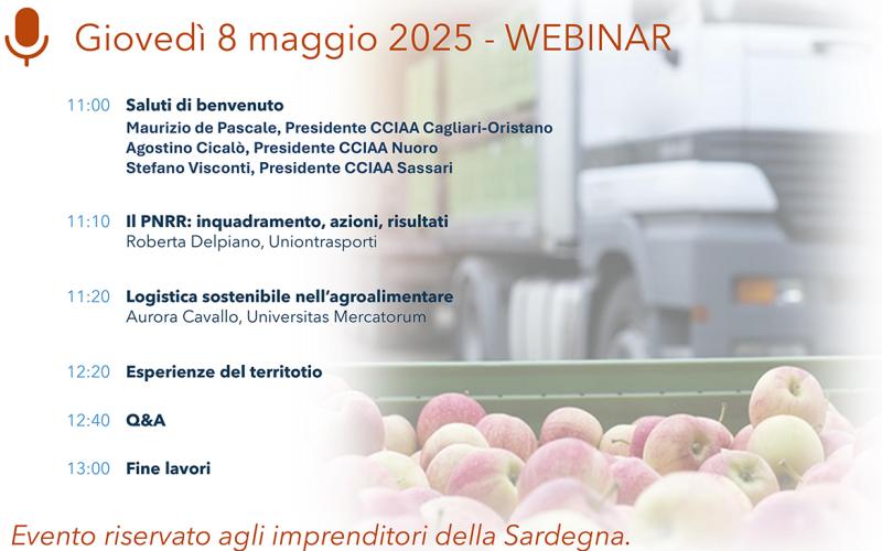Logistica sostenibile nell'agroalimentare